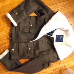 American Eagle jacket army green size small